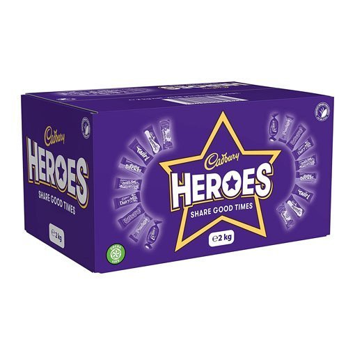 Cadbury Heroes Chocolate Bulk 2 KG Sharing Box