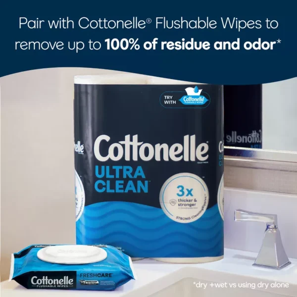 Cottonelle Ultra Clean Strong Toilet Paper