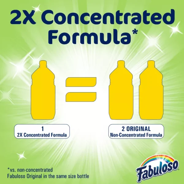 Fabuloso Lavender Scent Multi-Purpose Cleaner 2X Concentrated Formula - 169 fl oz