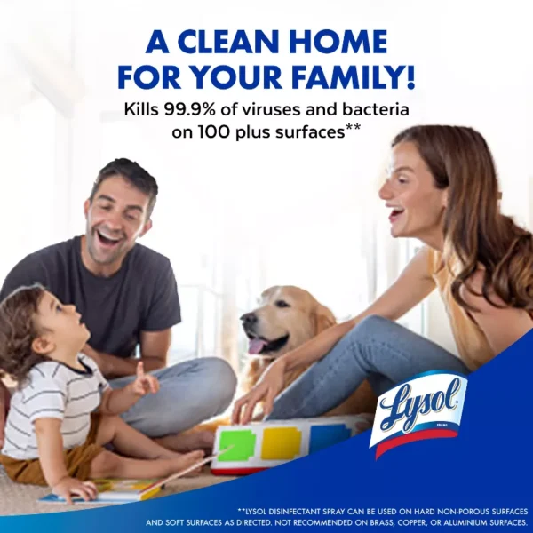 Lysol Crisp Linen Disinfectant Spray - 19oz/2ct