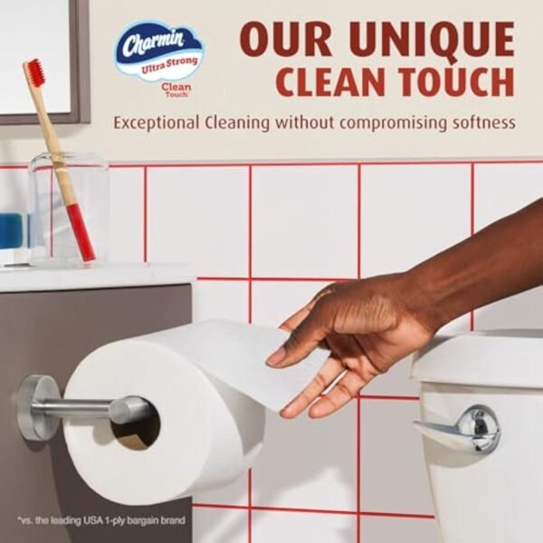 Charmin Toilet Paper Ultra Strong Clean Touch, 24 Family Mega Rolls = 120 Regular Rolls (Packaging May Vary), Bulk Toilet Paper, Household Essentials (Copy)