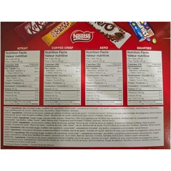 Nestle 24 barras de tamaño completo 38.10 oz